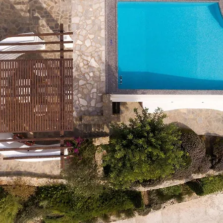 Excellent Mykonos Beta 5 Bedrooms Stunning Sea Views * 프사로우