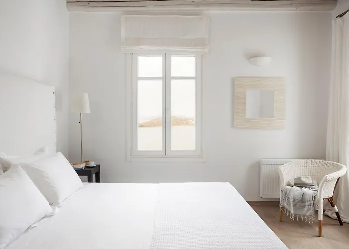 Excellent Mykonos Beta 5 Bedrooms Stunning Sea Views * 프사로우