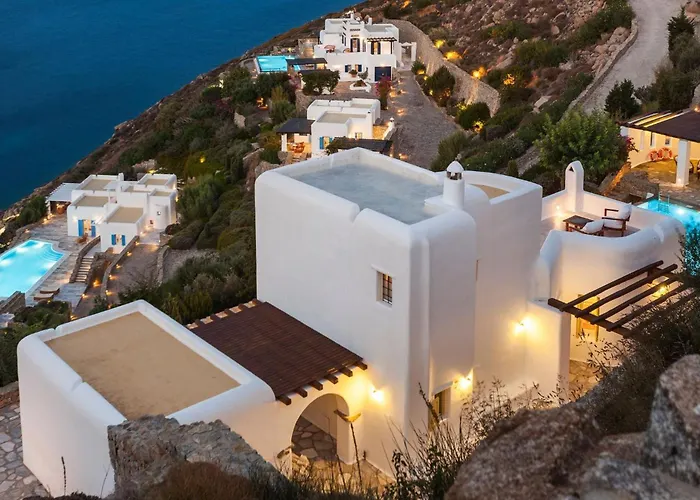 빌라 Excellent Mykonos Beta 5 Bedrooms Stunning Sea Views *