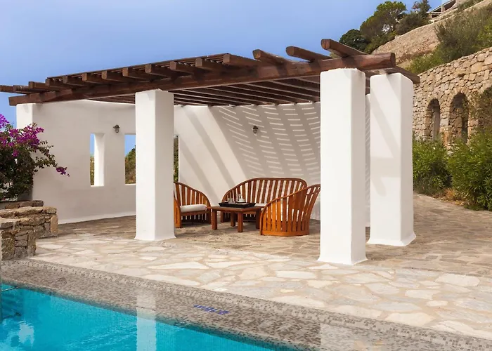 빌라 Excellent Mykonos Beta 5 Bedrooms Stunning Sea Views *